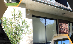 Remplacer les anciennes menuiseries en bois, qui avaient fait leur temps, par des alternatives modernes en aluminium.