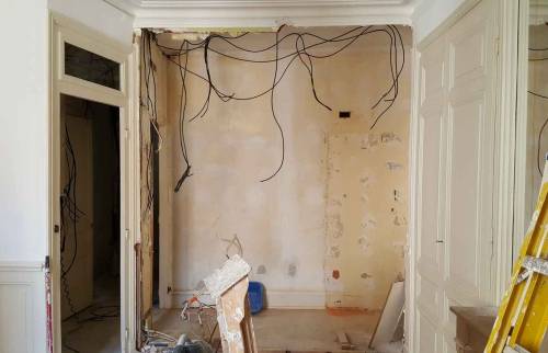 Rénovation Appartement Lyon 6  - Travaux en cours