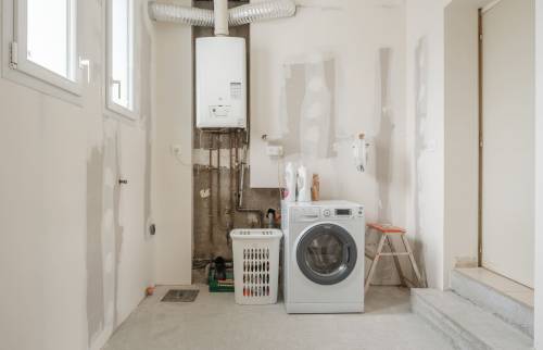 Isolation thermique par l’extérieur & création d’un garage de 30m2-Nantes Sud