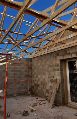 Charpente extension Piolenc