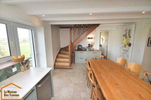 rénovation du rez de chaussée d'une maison