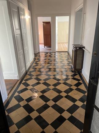 sol carrelage nettoyé