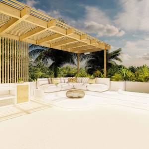 Villa contemporaine avec piscine et atelier d’artiste attenant - Somia Ziouane - La Maison Des Travaux