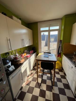 Cuisine d'appartement avant travaux de rénovation intérieure - Nantes 44