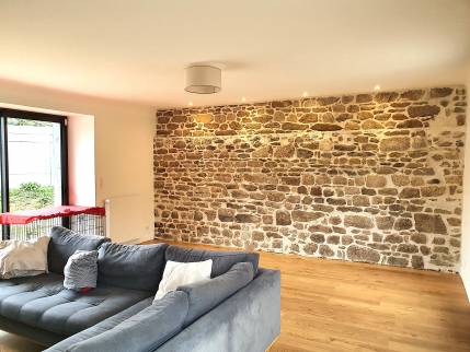 rénovation d'une maison à Quévert