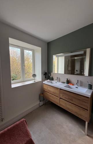 salle de bain après travaux