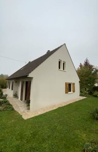 Pignon finition lissée