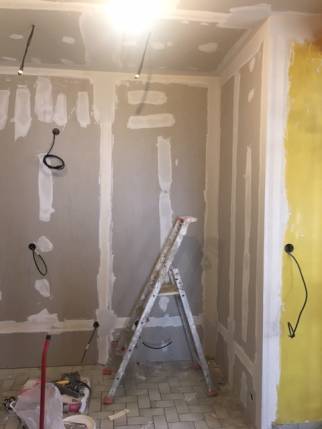 Doublage de cloison en placo BA13 - Nantes 44