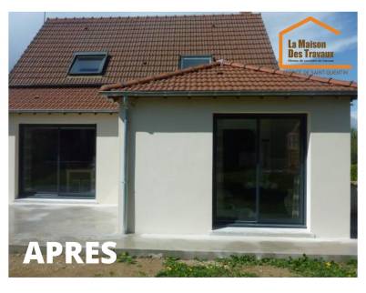 Extensiond e maison latérale