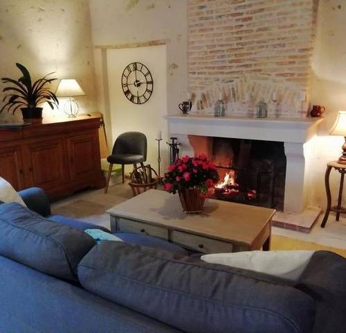 Rénovation intérieure maison ancienne - cheminée et salon - Meaux - 77100 -