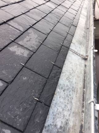 Habillage de toiture avec sa dalle nantaise en zinc - Nantes 44