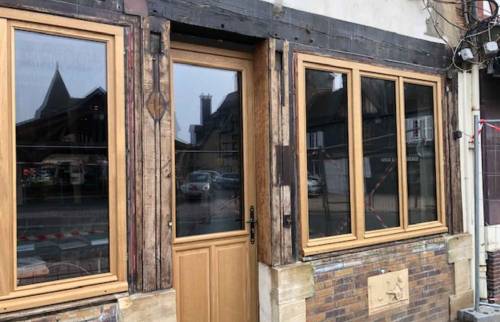 Changement des fenêtres à Trouville