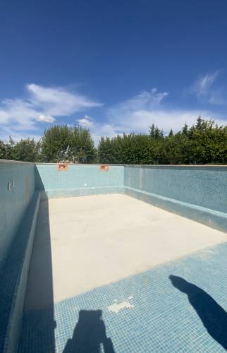 Piscine diminution de la profondeur