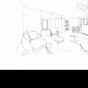 Agencement sur plan - Damien Bernabeu - La Maison Des Architectes