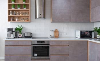 rénovation d'une cuisine moderne à Obernai