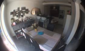 Vue périphérique de la cuisine agrandie à BLOIS (41)