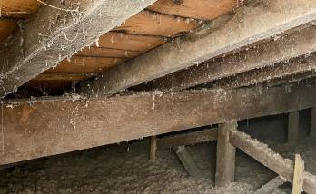 Isolation thermique en ouate de cellulose