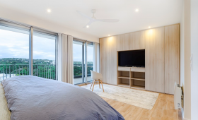 Rénovation de chambre avec vue