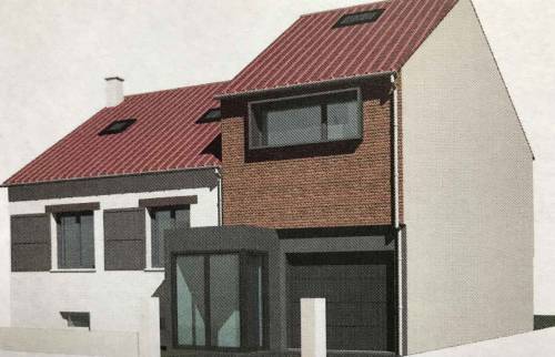 Vue projet côté rue