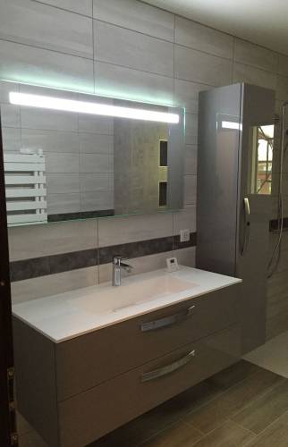 Rénovation d’une salle de bain à Moirans