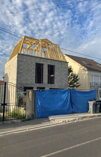 construction maison argenteuil 95100 charpente couverture