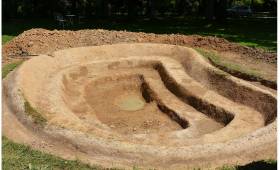 Création d'une mare