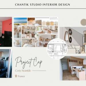 studio rénové bord de mer Cap d’Agde – Caroline HUE