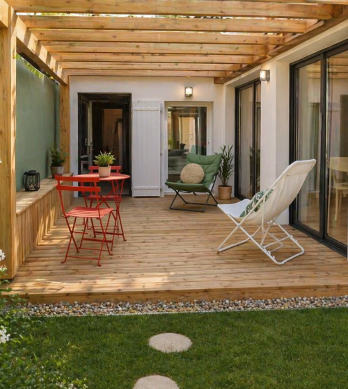 un agrandissement de maison en mayenne