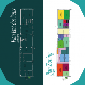 Réaménagement d'un showroom et des bureaux - Aroua BEN HASSEN - La Maison Des Architectes