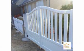 Pose d'un portail électrique à Saint Pair Sur Mer (50280).