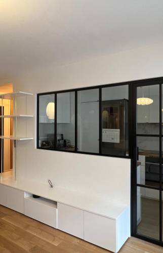 renovation appartement courbevoie 92400 creation verriere