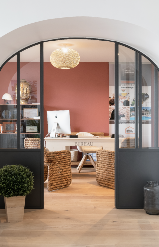 Mise en place d'une verrière dans une entreprise