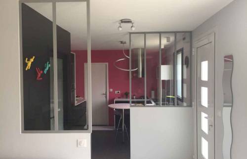 Cuisine et verrière - Aménagement de combles et rénovation à Vertou (44)