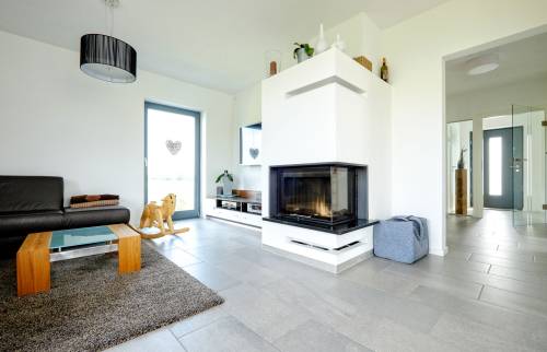 Création cheminée au Plessis Trevise