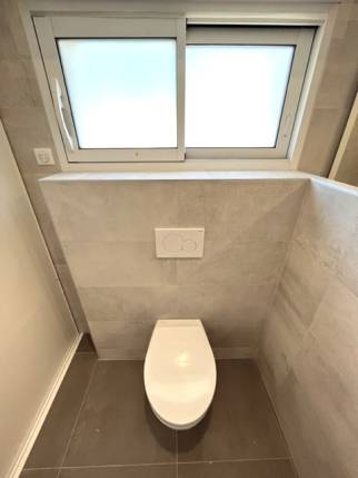 Création d'une salle d'eau de suite parentale avec WC suspendu - Nantes 44000