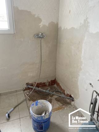 Changement total de douche 