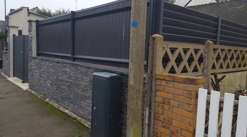 Installation de portail