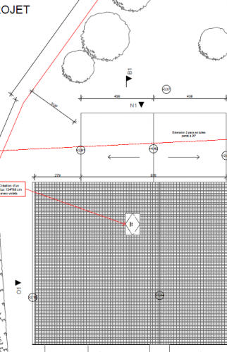 PROCHAINEMENT - Création d'une extension de maison de 20 m² à Rezé (44400) - plan projet