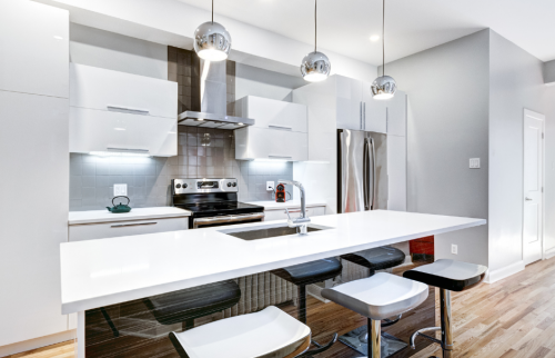 Création d’une cuisine américaine