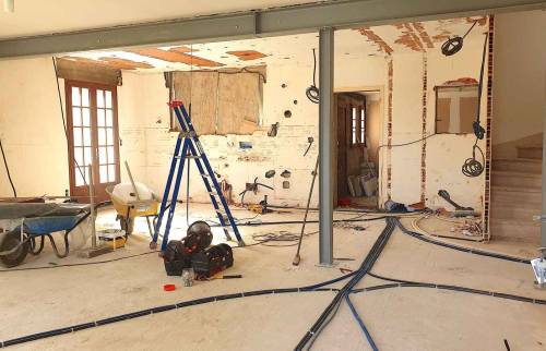Rénovation d'une maison à Cancale