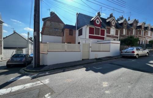 Façade rénovée par isolation par l'extérieur