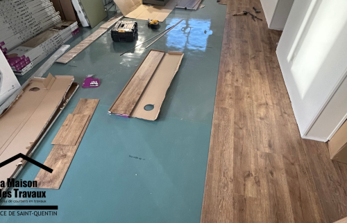 Pendant les travaux 