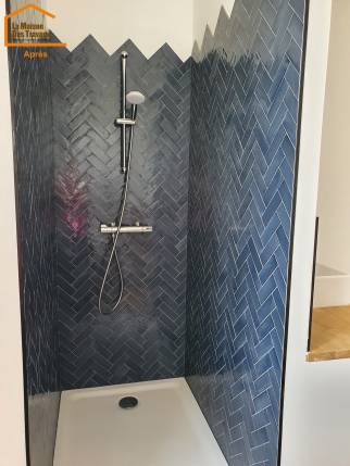 Rénovation - Création de salle d'eau - bain à Saint-Malo - Après