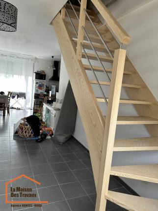 escalier acces combles nantes