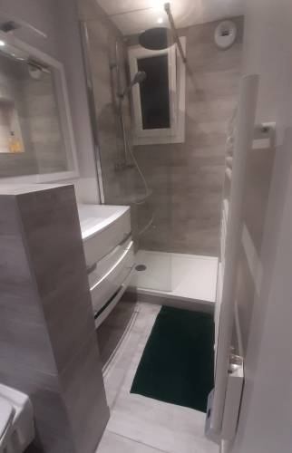 Réalisation d’une salle de bain de très petite taille