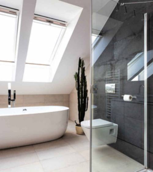 salle de bains après travaux 