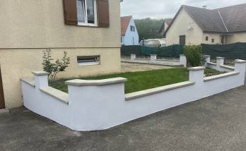Rénovation d'un muret à Avolsheim
