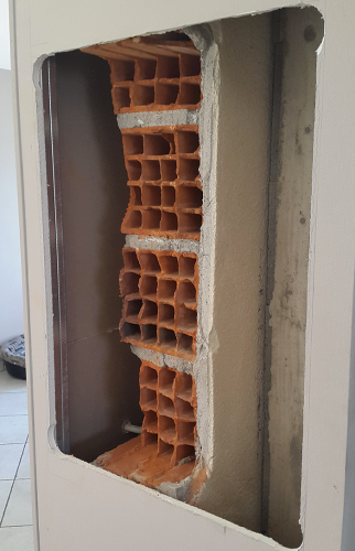 Construction d'une niche murale pour TV et tablette