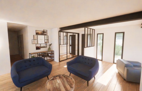 PROCHAINEMENT - Transformation d'un garage en salon à Saint-Sébastien-sur-Loire