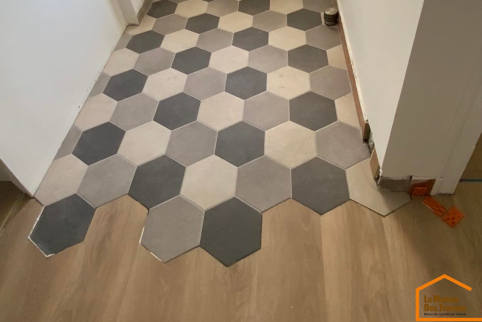 pose de carreaux